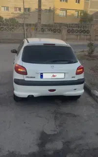 ۲۰۶ تیپ ۵ مدل ۹۵ بدون رنگ (تخفیف جزیی پای معامله )