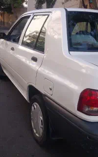 پراید مدل 97 بدون رنگ