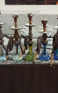 قلیان دوسیب قهوه خانه ای