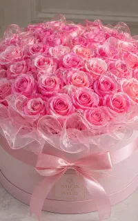 گل های روبانی دست ساز