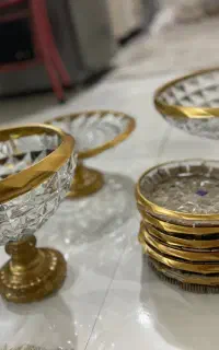 سرویس میوه خوری دور طلایی