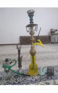 قلیان برنجی حاج اوغلی