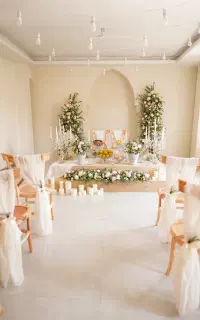 سالن عقد مینیمال ابرا