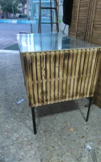 پیشخوان و دستگاه ذرت مکزیکی