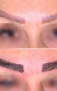 کاشت ابرو طبیعی با طراحی اختصاصی