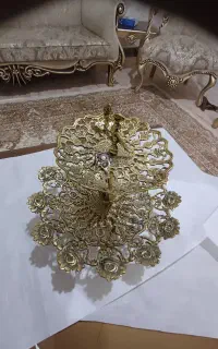 جا میوه ای و جاشیرینی برنجی