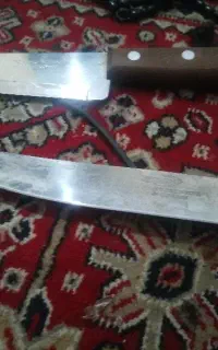 3عدد چاقوی آشپزخانه قصابی