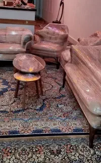 مبل راحتی۷نفره  و سلطنتی پنج نفره نو مناسب جهاز