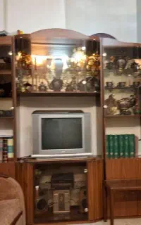 بوفه ویترینی بزرگ و سالم و نو