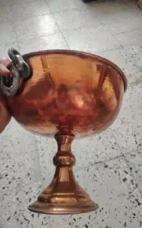 ظرف مسی قدیمی