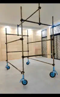 نصب داربست فلزی * نصب فوری   اجاره   تخته و بشکه