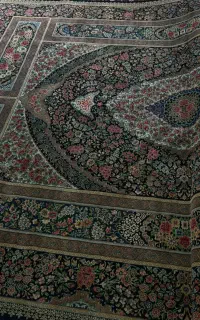فرش ۱۲ متری سرمه ای