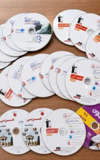 فروش مجموعه ۱۹ حلقه DVD آموزشی پایه هشتم