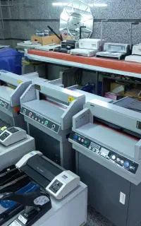 دستگاه برش کاغذ سیمی کتاب منگنه صحافی کاتر فنرزن
