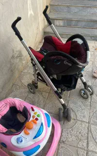 کالسکه و کمک مادر