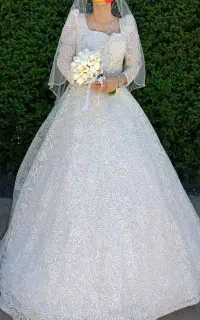 تور لباس عروس