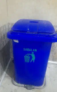 سطل آشغال پدالی درب دار