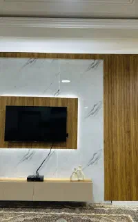 tv وال و انواع دکور