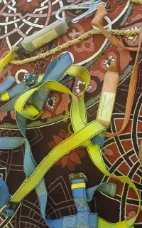 دو عدد کمربند ایمنی کار در ارتفاع