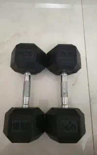 یک جفت دمبل ۱۰ کیلویی مارک استار نو