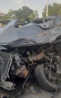 پژو ۴۰۵ تصادفی