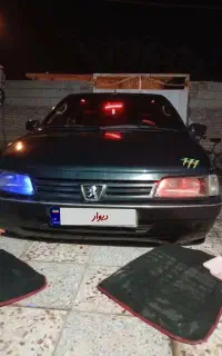 پژو 405یشمی مدل 82 تمیز
