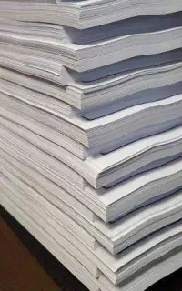 پرینت جزوه سیاه و سفید A4 کاغذ 80 گرم