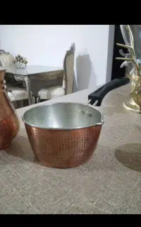 شیرجوش قهوه جوش و پارچ مسی