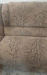 مبل 7 نفره پارچه‌ در حد نو