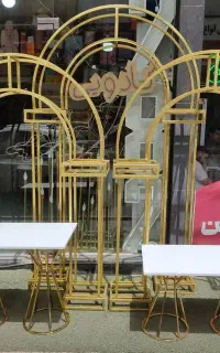 بک گراند استند طاق کسری