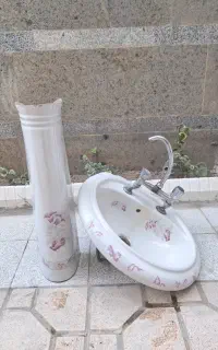 روشویی با شیر الات