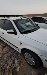 سمند ۹۲ تصادفی