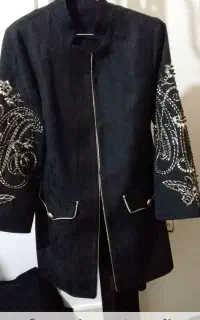 مانتو مزونی مجلسی نوسایز۴۰تا۴۴