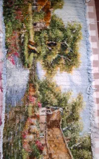 تابلو فرش دوکلبه