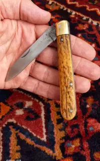 چاقو دسته شاخ قدیمی