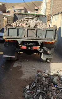 مهاباد،حمل نخاله،ماسه