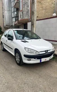 پژو ۲۰۶ تیپ۲ بی رنگ و بی ضربه