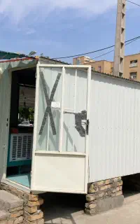 کانکس کامل و بسیار تمیز، آماده استفاده