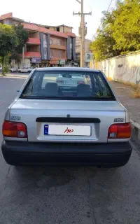 پراید مدل ۸۷بدون رنگ
