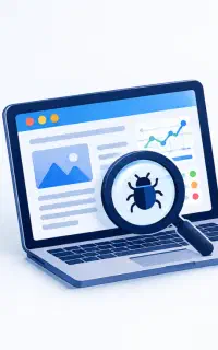 آنالیز و خطایابی وبسایت