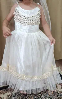 لباس عروس بچگانه از 3سال به بالا