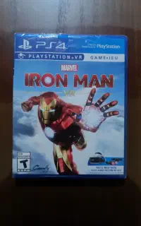 بازی پی اس فور . VR . Iron Man