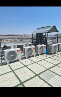 سرویس و نصب کولرگازی و پکیج  به قیمت اتحادیه