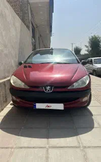 پژو 206 مدل 82 تمیز