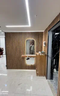 بازسازی کناف رنگ لاین نوری کاغذ دیواری کابینت