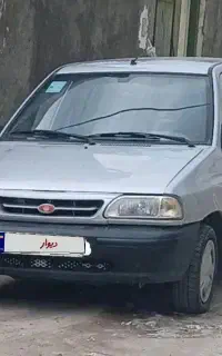 پراید مدل اخر۹۳بی رنگ