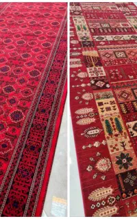 گلیم فرش فانتزی سنتی برشیBCFهیت ست حیدری