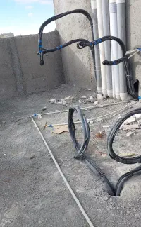 لوله کشی کولر گازی