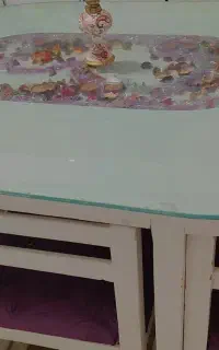 میز و صندلی شش نفره کمجا