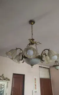 لوستر طرح برنز
